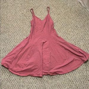 Striped Flowy Spaghetti Strap AE dress